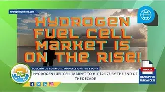 Video thumbnail for The hydrogen fuel cell market is growing fast!