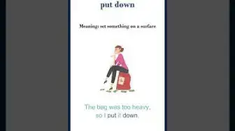 Video thumbnail for Put down meaning | put down sentences | Common English Idioms #shorts