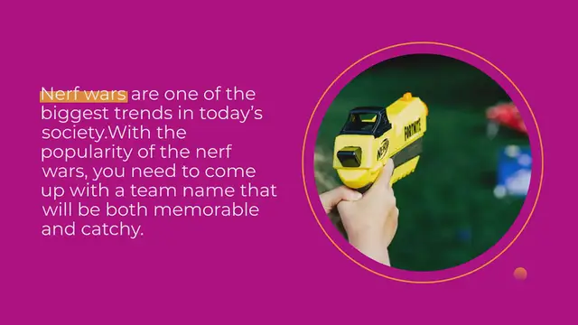 Video thumbnail for 450+ Catchy Nerf War Team Names Ideas to Pick From