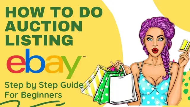 Video thumbnail for How to Do an Ebay Auction Listing -⚖️ Beginners Guide | Ebay Auction Selling 📦