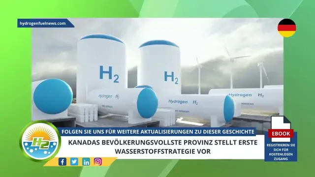 Video thumbnail for [German] Canada’s most populous province unveils first hydrogen strategy