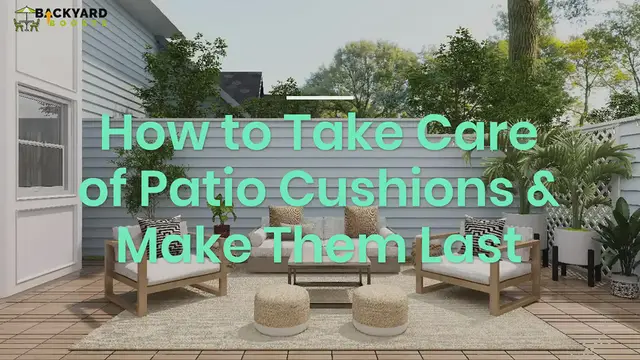 Video thumbnail for How to Care for Your Outdoor Cushions