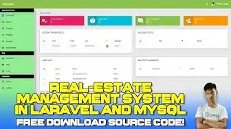 Video thumbnail for BEST Real-Estate Management System Project in Laravel and MySQL with Source Code