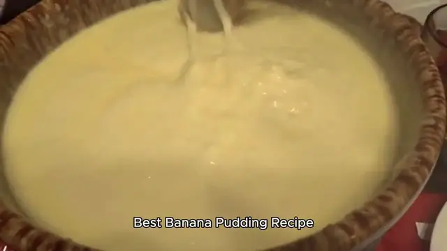 Video thumbnail for best banana pudding recipe