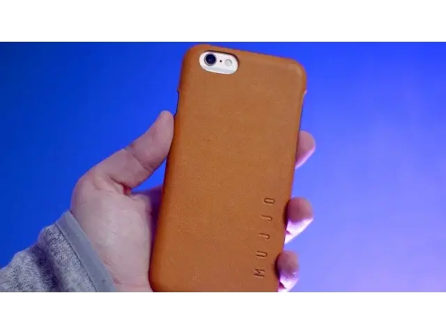 'Video thumbnail for Mujjo Leather Cases for iPhone 6s and 6s Plus | Review'