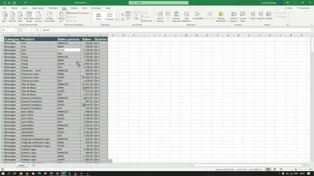 Video thumbnail for How To Sort Data in Excel