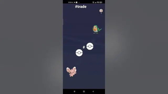 Video thumbnail for ✨Cool Shiny Trade✨Minccino VS Tailow ✨ Pokemon Go Trade ✨ #shorts #youtubeshorts #pookemongo #pogo