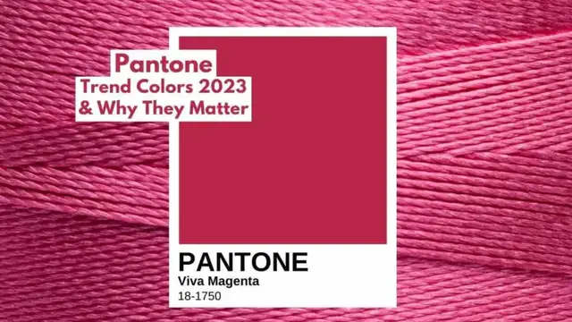 Video thumbnail for Pantone Trend Colors 2023 & Why They Matter