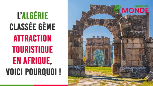Video thumbnail for 🏆​ L’Algérie classée 6ème attraction touristique en Afrique, voici pourquoi !