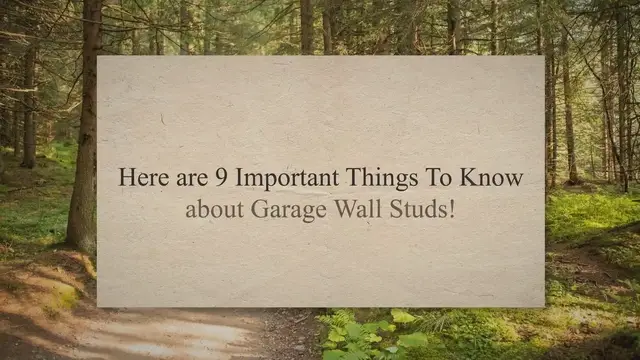 'Video thumbnail for Garage Wall Studs - October 19, 2022'
