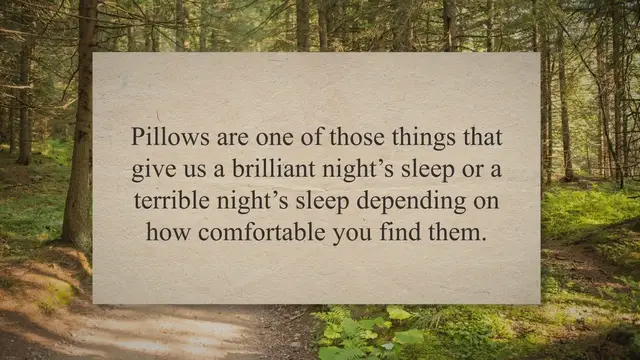 'Video thumbnail for Can You Recycle Old Pillows?'
