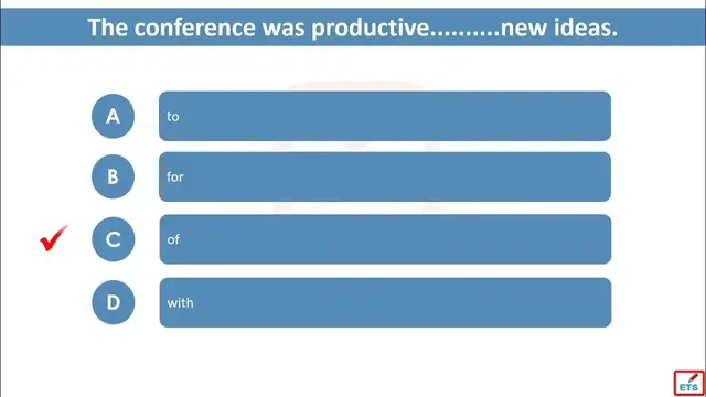 Video thumbnail for English Prepositions Quiz 67