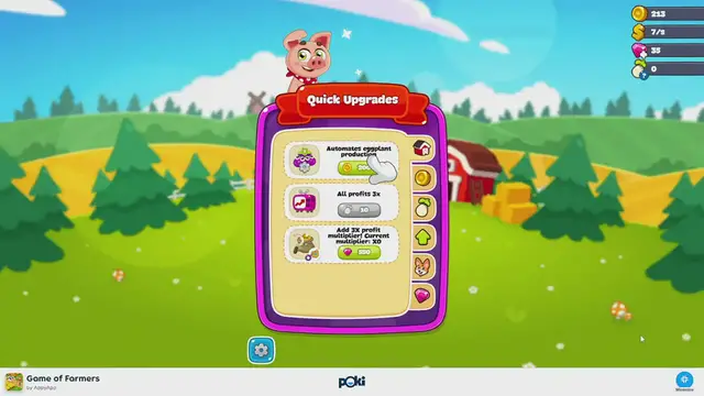 'Video thumbnail for game of farmers poki'