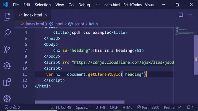 Video thumbnail for jsPDF CSS Tutorial | jsPDF CSS Example  | jsPDF HTML TO PDF CSS Tutorial