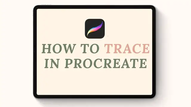 'Video thumbnail for How to trace an image in Procreate'