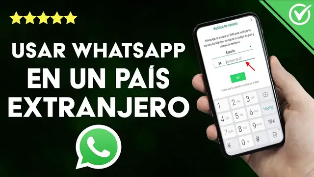 Video thumbnail for ¿Cómo usar WHATSAPP en un país extranjero? - Registro y activación móvil