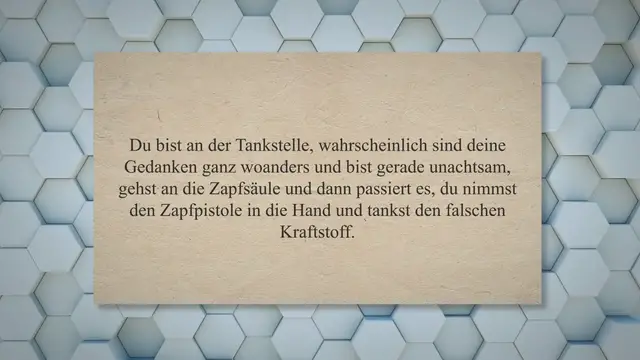 Video thumbnail for Diesel statt Benzin getankt – Keine Sorge wir helfen dir!