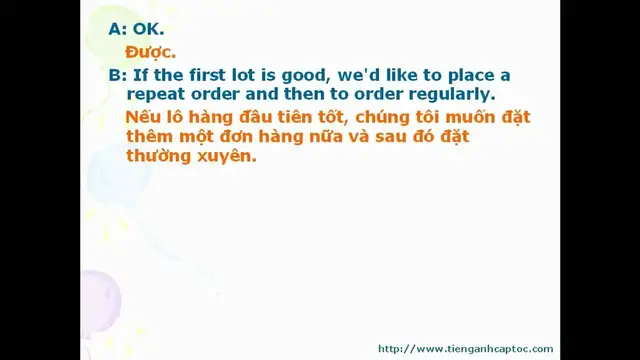 Video thumbnail for English for Trade, Finance, and Bank Unit 19 - Dialogue 002