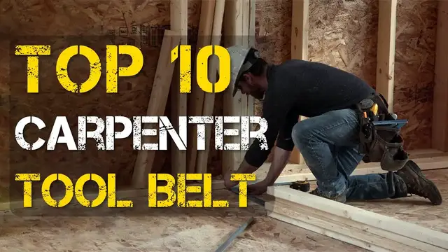 Video thumbnail for Top 10 Best Carpenters Tool Belt
