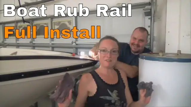 Video thumbnail for Install Reuse Boat Rub Rail EP #28 || Bayliner Bowrider 175