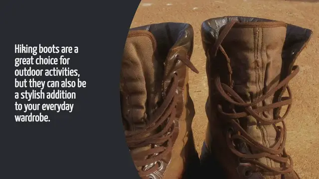 Video thumbnail for How To Wear Hiking Boots With Jeans