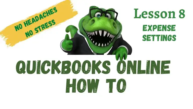 Video thumbnail for QuickBooks How To | #8  Expenses Settings | Free QuickBooks Online Training