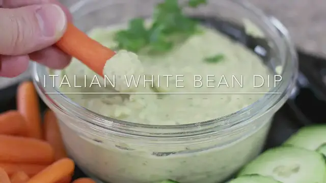 Video thumbnail for Italian White Bean Dip