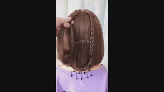 Video thumbnail for Hairstyles tutorial,  hairstyles for long hair, Medium hair styles⁤-21