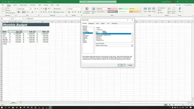 Video thumbnail for How To Use Dates in Excel
