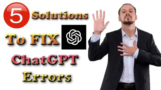 Video thumbnail for TOP 5 SOLUTIONS TO FIX CHATGPT NOT WORKING  FIX  ChatGPT is at capacity right Urdu Hindi. #chatgpt