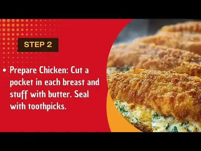 Video thumbnail for Best Chicken Kiev Recipe | Crispy & Juicy Garlic Butter Chicken