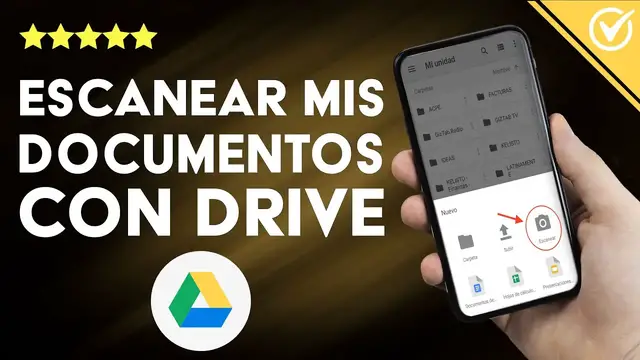 Video thumbnail for ¿Cómo escaneo mis documentos con GOOGLE DRIVE? - Usar Google Drive como escáner