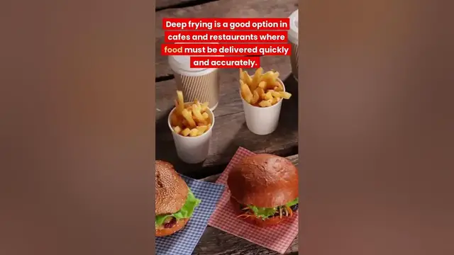 Video thumbnail for The Benefits of Deep Frying Food You Need To Know!
