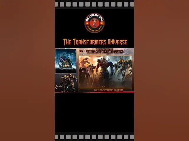 Video thumbnail for Transformers The Last Knight (2017) : Transformer Movie Universe!