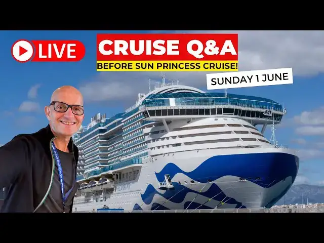 Video thumbnail for CRUISE Q&A LIVE: Sunday 1 June 2025 at 9am PT / Noon ET/ 5pm UK