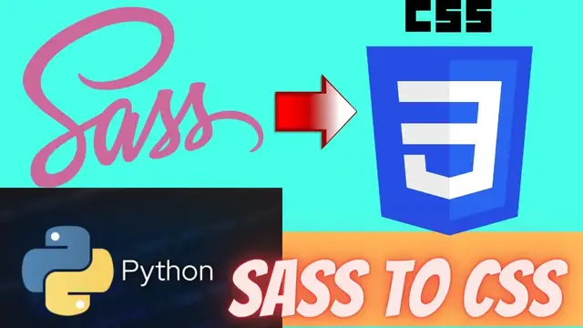 Video thumbnail for Python 3 libsass Script to Compile Raw SASS or SCSS & Files to Compressed CSS Code in Command Line