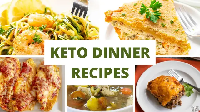 Video thumbnail for keto dinner recipes