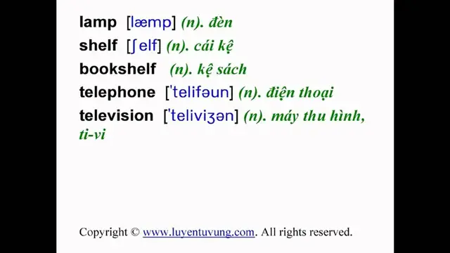 Video thumbnail for Learn English Vocabulary - Grade 6 - Unit 03 - Lesson 01
