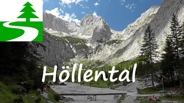 Video thumbnail for Höllental und Höllentalklamm in den Alpen