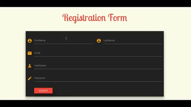 Video thumbnail for How to Create a Material Design SignUp Form