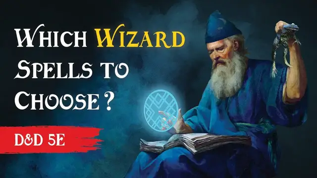 'Video thumbnail for The Best Wizard Spells of D&D 5e 📖 #1 Arcane Spell Selection by Level'