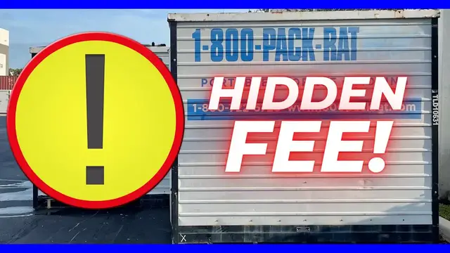 'Video thumbnail for 1-800-PACK-RAT WARNING: How I Fought a $1,200 Hidden Moving Fee! | 1-800-PACK-RAT Review'