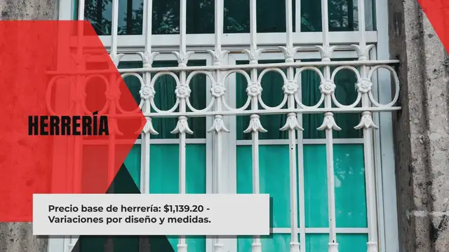 'Video thumbnail for Precio Unitario de Herrería'