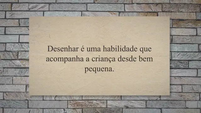 Video thumbnail for Por que aprendemos a desenhar na educação infantil?