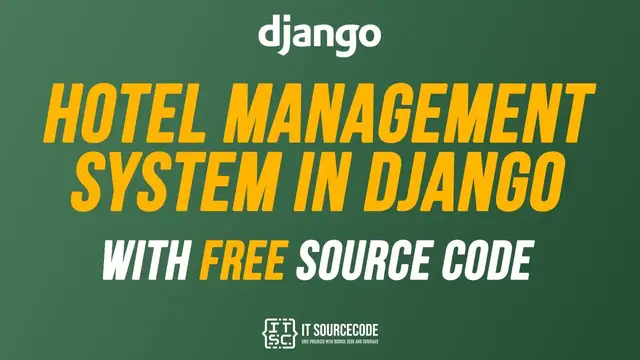 Video thumbnail for Hotel Management System Project In Django With Source Code Free Download 2021| Python Django Project