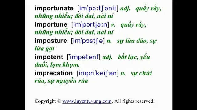 Video thumbnail for Essential Words for the GRE - Lesson 067