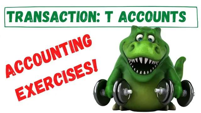 Video thumbnail for Analyzing Transactions | T Account Example | Accounting How To