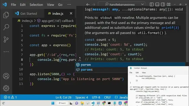 Video thumbnail for How to Send Different HTML Files Based on Query Parameters in Node.js & Express