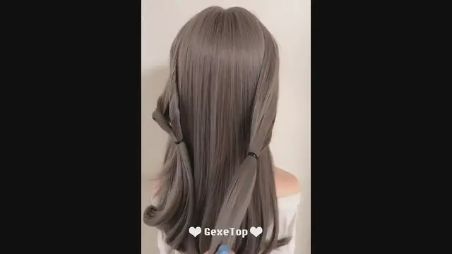 Video thumbnail for Hairstyles tutorial,  hairstyles for long hair, Medium hair styles⁤-23