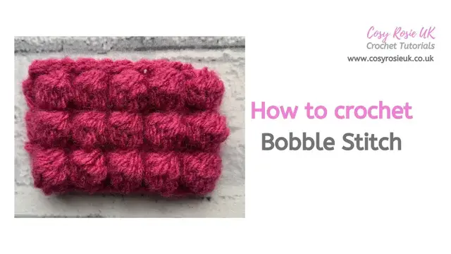 Video thumbnail for How To Crochet - Bobble Stitch